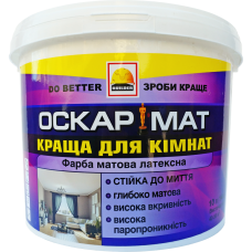 Краска интерьерная латексная 14 кг, BUILDER ОСКАРМАТ (Билдер)